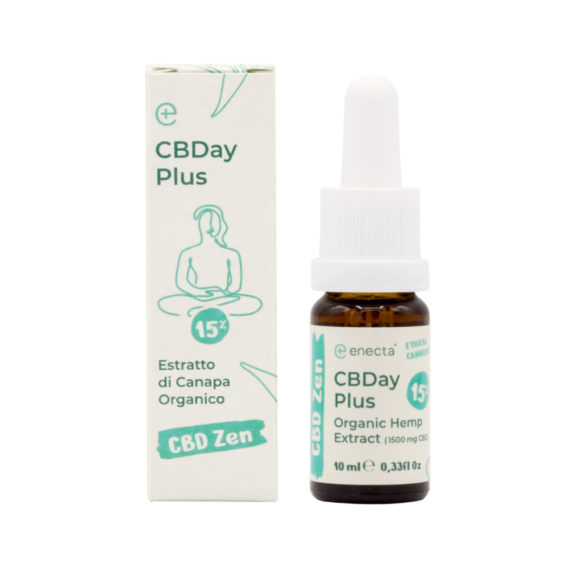 Aceite CBD 15% full spectrum CBDay Plus – 10 ml