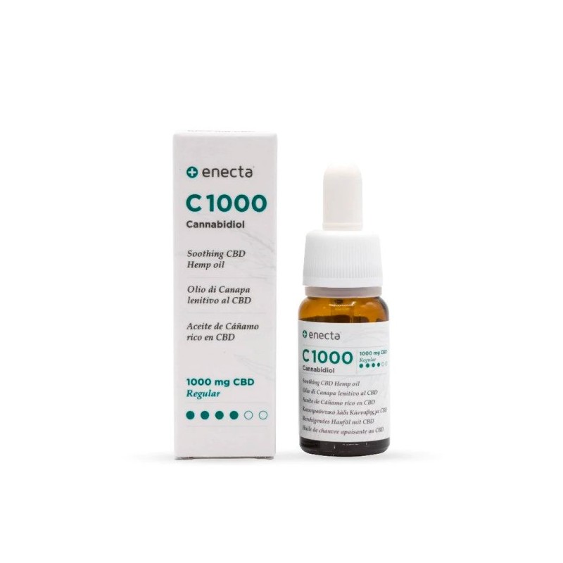 C1000 Aceite CBD medio al 10% (1000 mg – 10 ml)