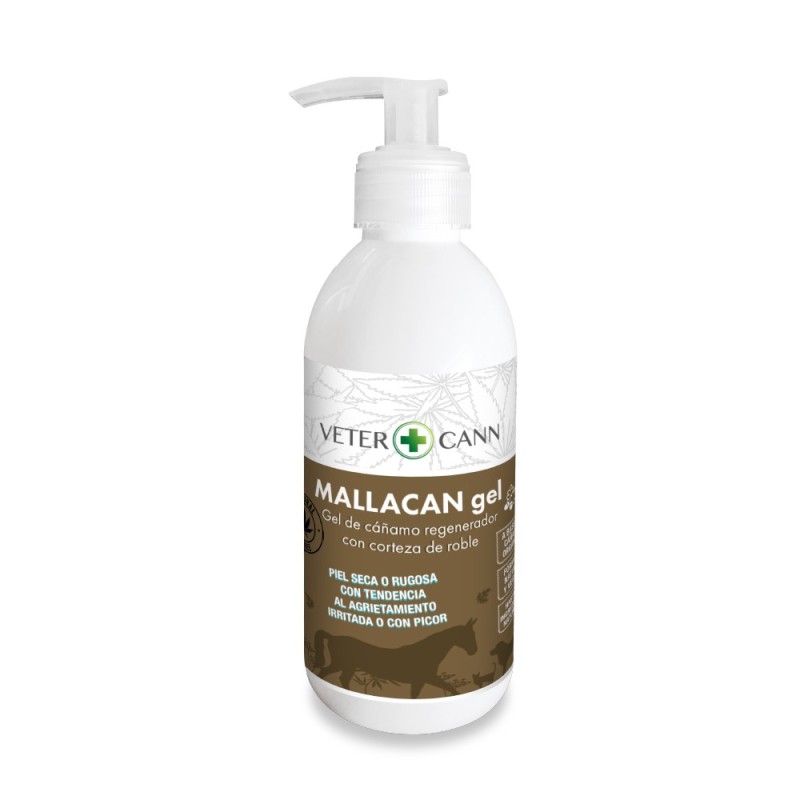 VETERCANN MALLACANN GEL REPARADOR DE CÁÑAMO:250ML